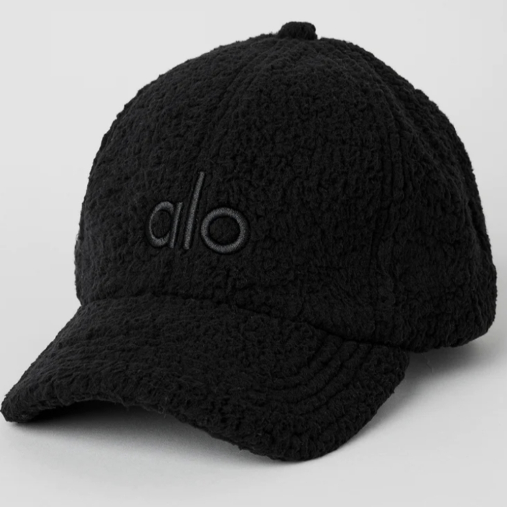 ALO Yoga Black Textured Hat